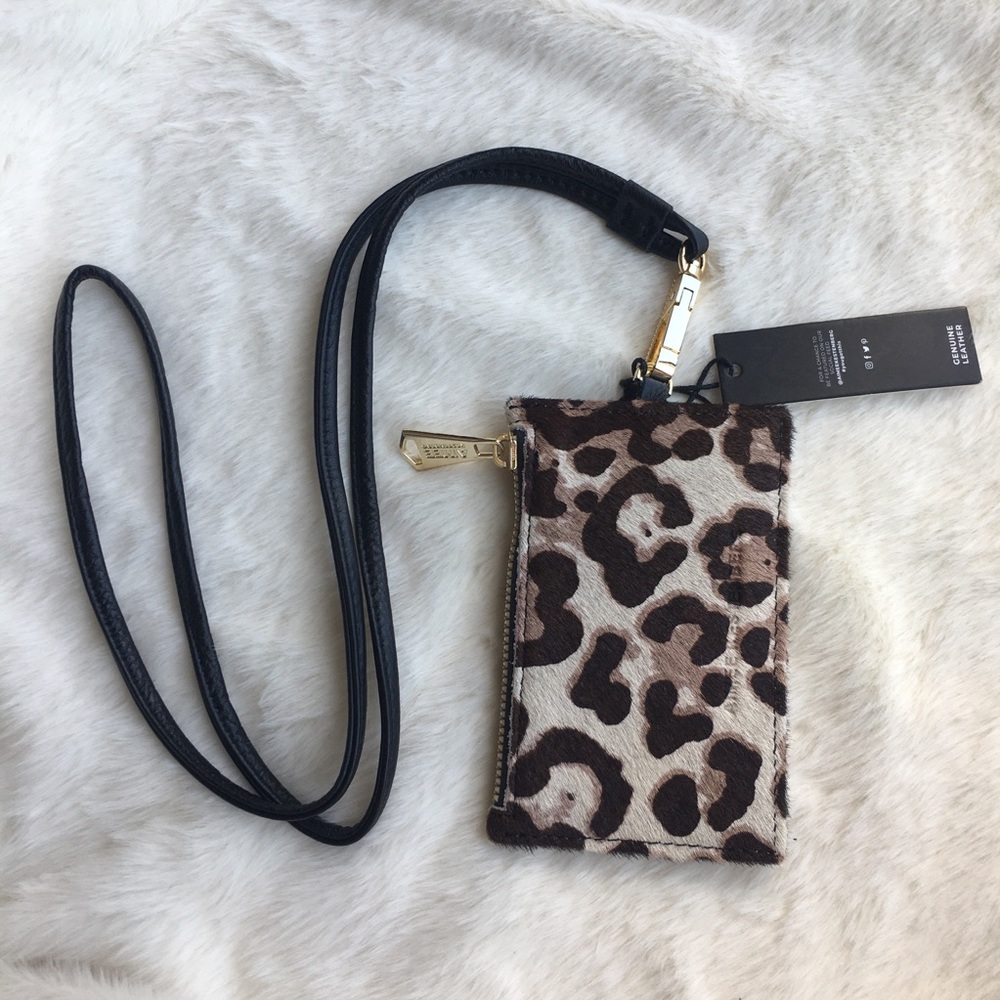 NWT Aimee Kestenberg Lima Lanyard ID Card Holder